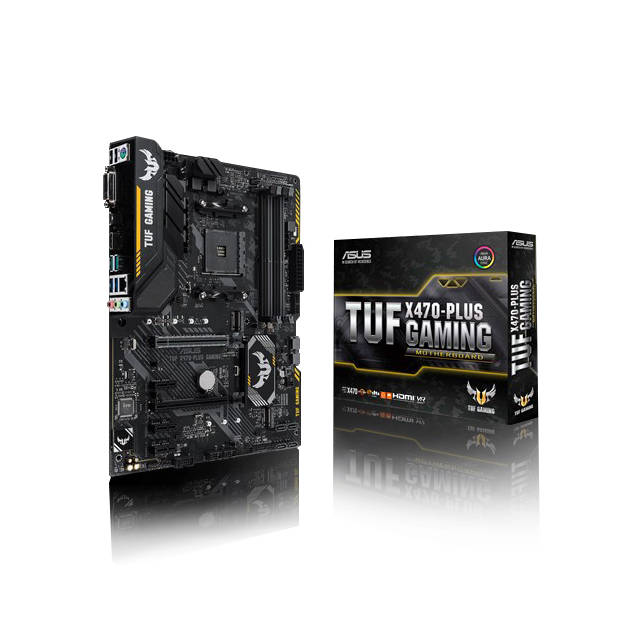 Asus TUF X470-PLUS GAMING Socket AM4/ AMD X470/ DDR4/ CrossFireX/ SATA3&USB3.1/ M.2/ A&GbE/ ATX