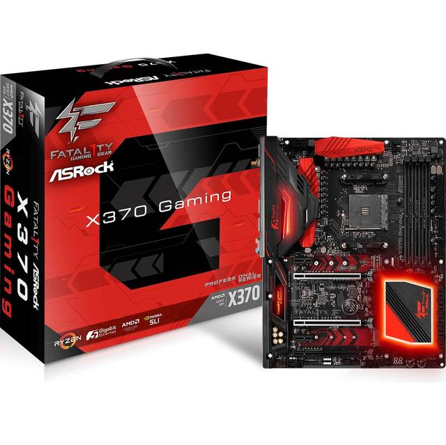 ASRock X370 PROFESSIONAL GAMING Socket AM4/ AMD X370/ DDR4/ Quad CrossFireX & Quad SLI/ SATA3&USB3.1