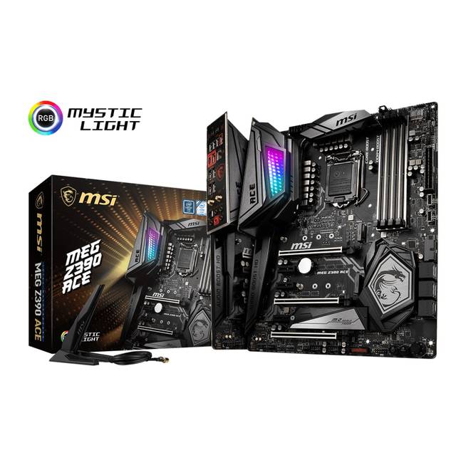 MSI MEG Z390 ACE LGA1151/ Intel Z390/ DDR4/ SATA3&USB3.1/ 3-Way CrossFireX & 2-Way SLI/ M.2/ WiFi/
