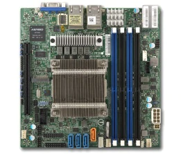 Supermicro M11SDV-4CT-LN4F,EPYC-3101/4C/4T,1xPCIe+M.2,VGA,4xGB/i350 LAN,4xSATA3/SoC,IPMI,DDR4(512GB)