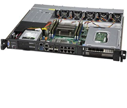 Super 1019D-16C-RDN13TP+,D-2183iT-2.2G/16C32T,VGA,9xGbE+4x10G/SFP+,2x2.5" Bay,IPMI,D4/512G,1U/R600W