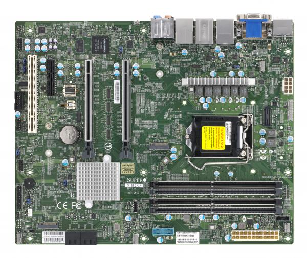 Super X12SCA-F, W-1200 or i3/i5/i7, 2xPCIe(x16),Video,HD Audio,2xGB LAN,4xSATA3+R,M.2,IPMI,D4(128GB)