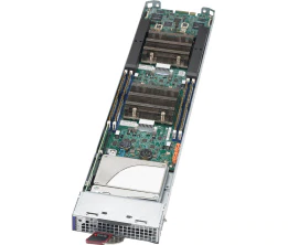 Super MiroBlade MBi-6219B-T83N,Twin Node/Xeon D-2183iT,2x10Gb/RJ45,1x2.5" HD/SSD/NVMe,IPMI,D4(128GB)