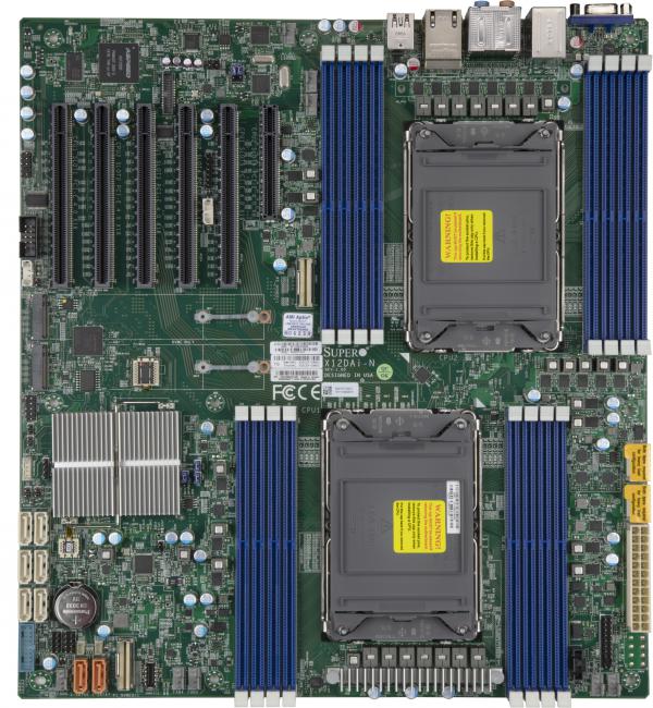Super X12DAi-N6, 2x LGA-4189,6x PCI-E 4.0,VGA,HD Audio,2xGB/i210,10x SATA3+R,4x NVMe,IPMI,DDR4(4TB)