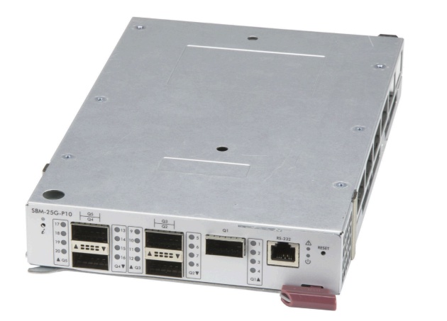 Super SBM-25G-P10, New SuperBlade 20 ports pass-thru module