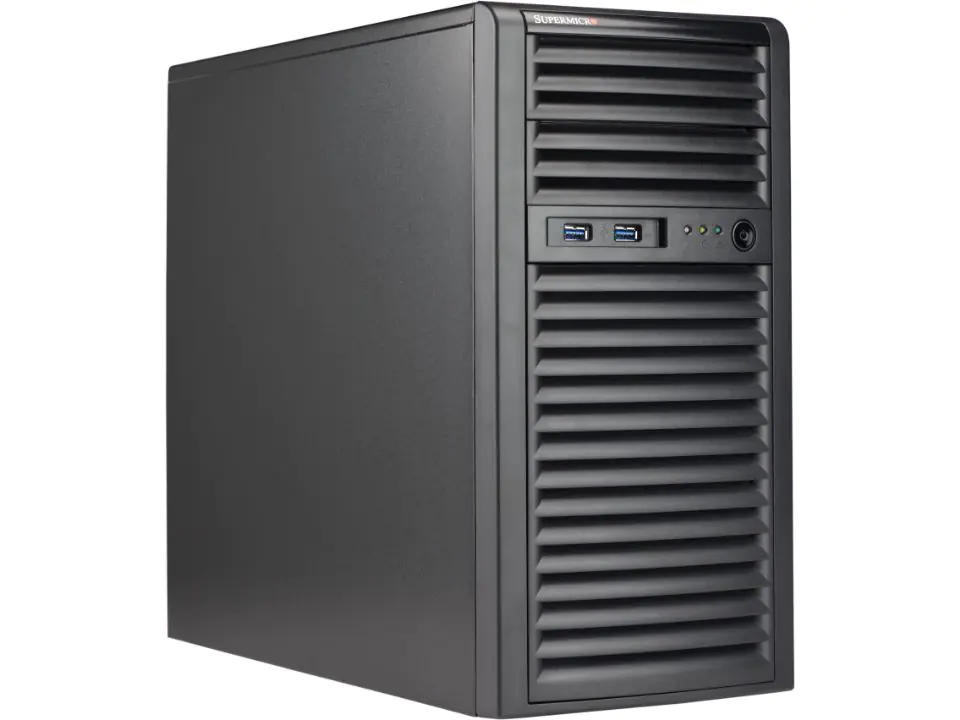 Supermicro CSE-732i-R600, Mid-Tower, 2x USB2.0, 4x 3.5" Int+2x 5.25"+1x 3.5" Ext Bays, R600W(1+1)