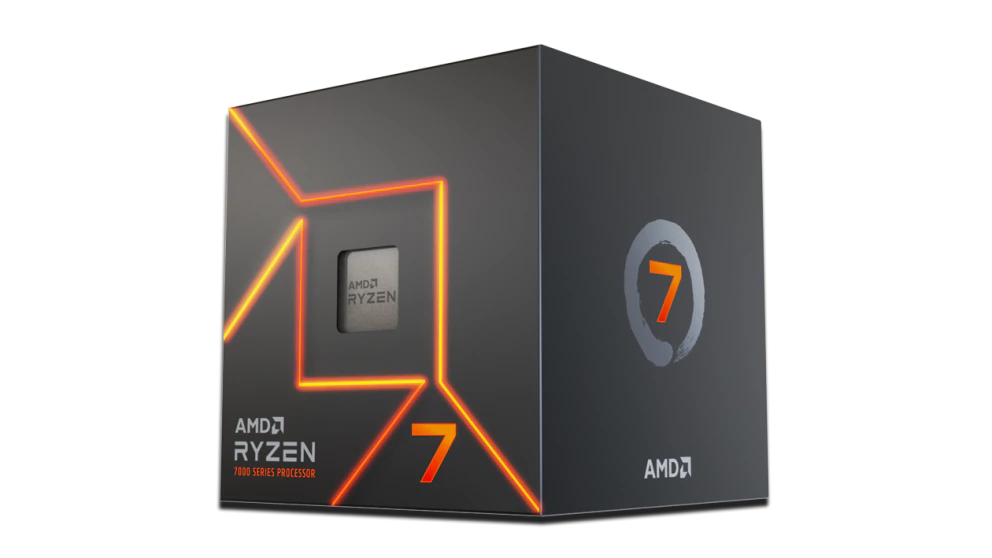 AMD Ryzen 7 7700-5.3Ghz/8C/16T, 32MB, 65W AM5 CPU