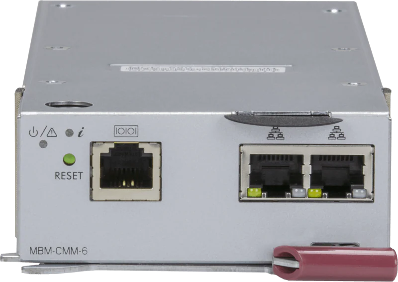 SuperBlade® MBM-CMM-6,Video ADC,2xLan,IPMI 3.0,KVM over LAN/IP,RMCP+Protocols,GBX & RS-232 Port CMM