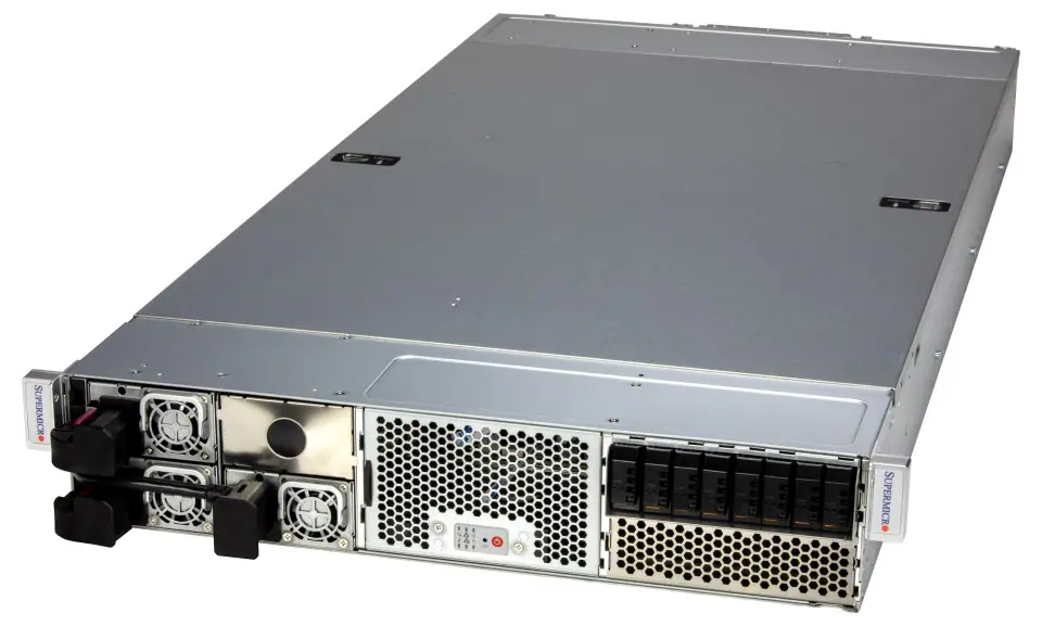 Super 221GE-NR,2x LGA-4677,7xPCIe5.0,Video,1x 10Gb/NVIDIA,8x E1.S HS NVMe,M.2,IPMI,D5(2TB),2U/R2000W