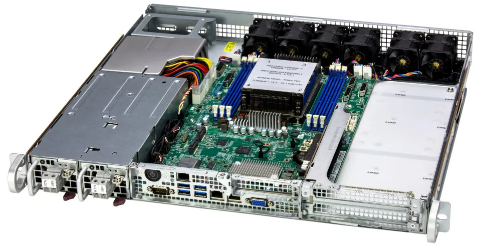 Super 621E-ACR12L,2xLGA4677,Video,2x10GB,12xHS SAS3(S3816L/IT Mode) Bay,2xM.2,IPMI,D4(4TB),2U/R1200W