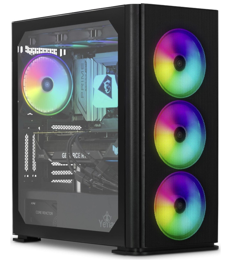 YEYIAN ODACHI Gaming Desktop, RYZEN 9 7900X3D 5.7GHZ, GEFORCE RTX 4080 16GB, 32GB DDR5