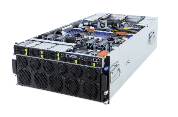 Gigabyte 5U 8xBay 2xLGA4677 8x H100  256GB (32DIMMS)