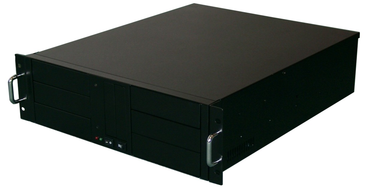 AIC RMC3N2-8-XP, 3U RM/Short, 6x 2.5"/2x 3.5" Exposed+1x Int Bays, 2x 300W P.S