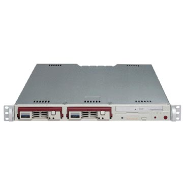 SuperServer 5013S-8, 1x P4/Xeon, Video, SCSI/U320, 1x GB Lan/1x Lan, DDR(4GB) 1U, 250W