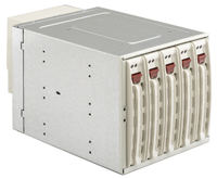 Supermicro CSE-M35T, 5x 1" Serial ATA Mobile Rack