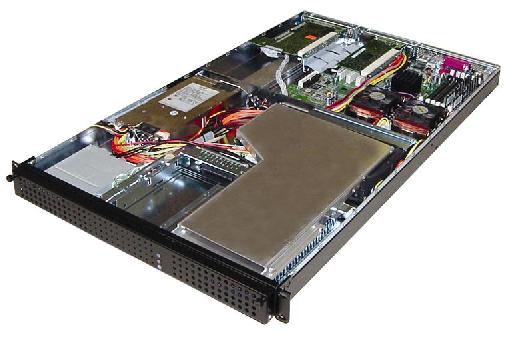 AIC RMC1N2-5I-XLE, 2x HS IDE, 1x Slim CD & FDD, 2x PCI Expansions(Full), 350W P.S