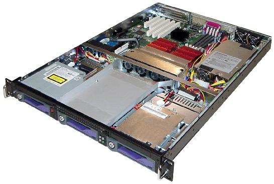 AIC RMC1Q2-5I-XPS, 3x HS SCSI+1x Slim CD & FDD Bays, 350W P.S