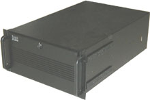 LZS RMC5L2-7 5U rackmount chassis w/ 400W ATX Power Supply, Black
