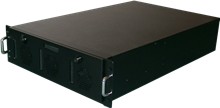 AIC RMC3Q2-G-XPE, 3U RM, 9x HS IDE/2x 2.25" Int Bays, 1x Slim CD & FDD, 2x 350W P.S