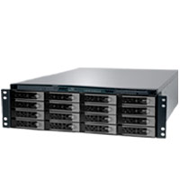 CiDesign SR316-SCSI, 3U RM, 16x HS SCSI Bays, 2x CHs Backplane, 650W(2+1) P.S
