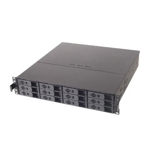 AIC RMS2E2-6i-S, 2U RM JBOD, 12x HS SCA Bays+2 CHs Backplane, 2x 400W