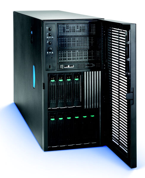 Intel SC5300BASE, Up to 10x HS Bays, 3x 5.25" Exposed Bays, 2x USB, 600W Pedestal or 5U RM Case