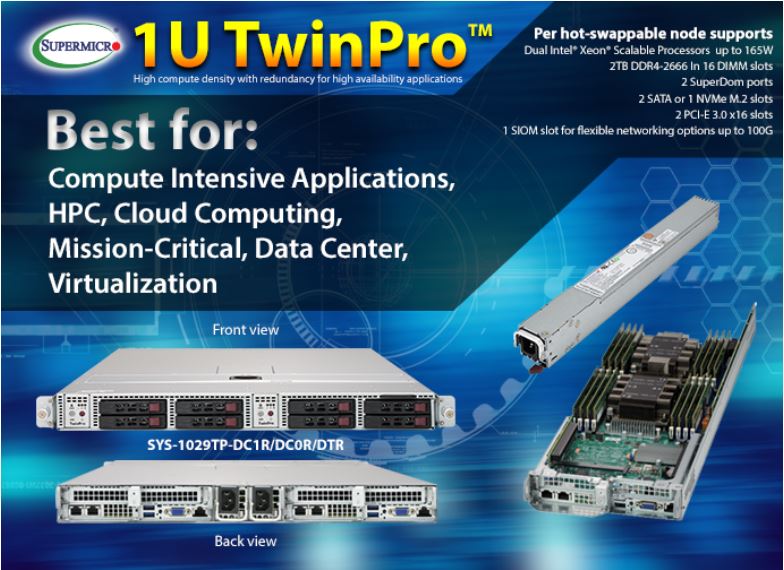 Super TwinPro(2xNodes)+2.5 Scalable Server