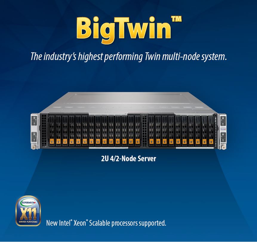 Super BigTwin(4xNodes)+3.5 Scalable Server