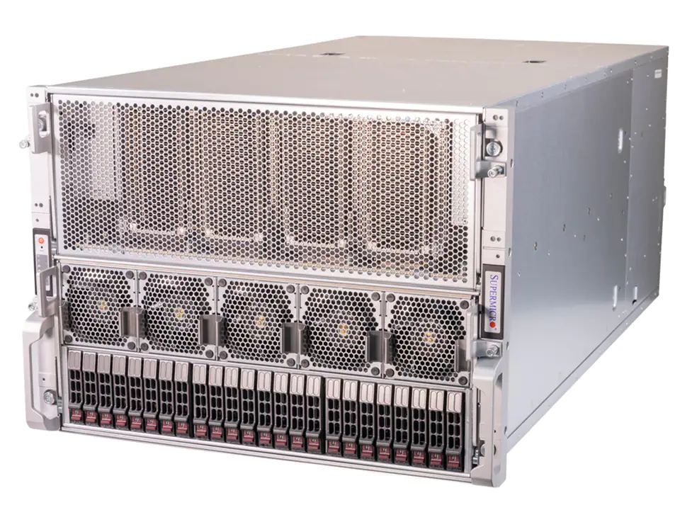 Super GPU 5thGen Scalable+2.5" 8U Server