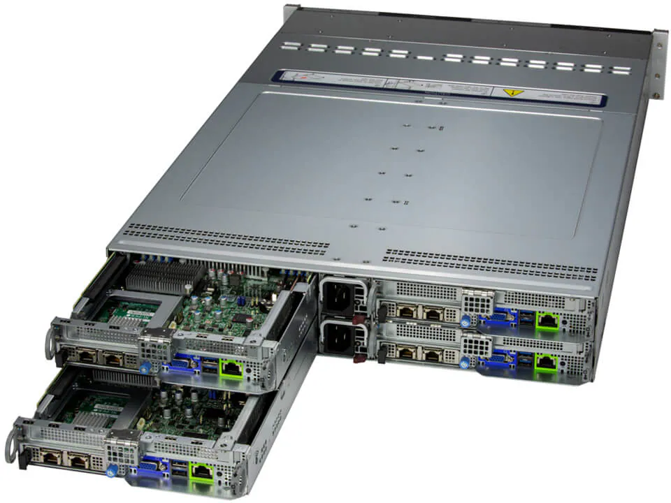 SuperEdge 2U4-Node 5thGen Scalable+2.5" Server