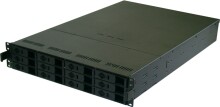 AIC RMC2E2-9I-XPS, 2U RM, 12x HS SCSI+1x 2.5" Int Bays, 2x 460W P.S