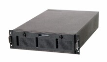 AIC RMC3Q2-0-XPS 3U RM, 9x HS SCSI/2x 2.25" Int Bays, 1x Slim CD & FDD, w/o P.S