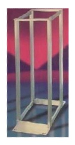 RACK3-36U-FR, 36U Frame Rack, 28" Deep, Black