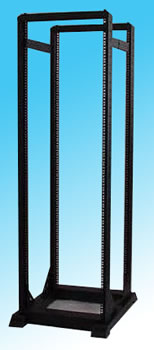 RACK3-45U-FR, 45U Frame Rack, 28" Deep, Black